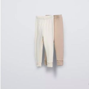 Zara Baby TWO-PACK OF RIBBED LEGGINGS